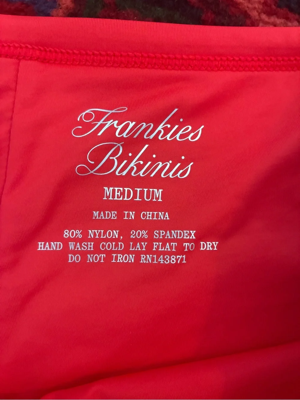 Frankie’s Bikinis Red and Black Polka Dots Boyshorts Swim Bottoms